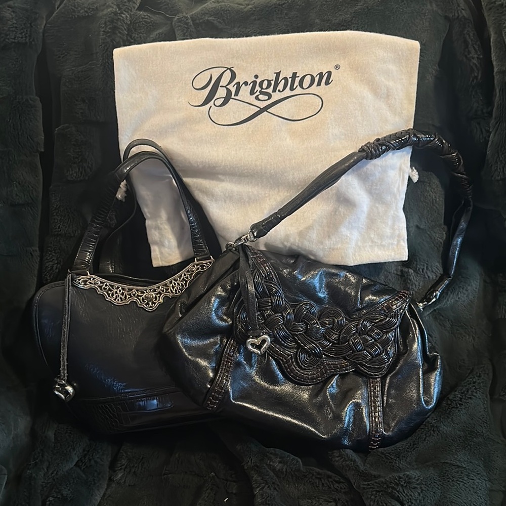 Elegant Black Women's Handbag Set